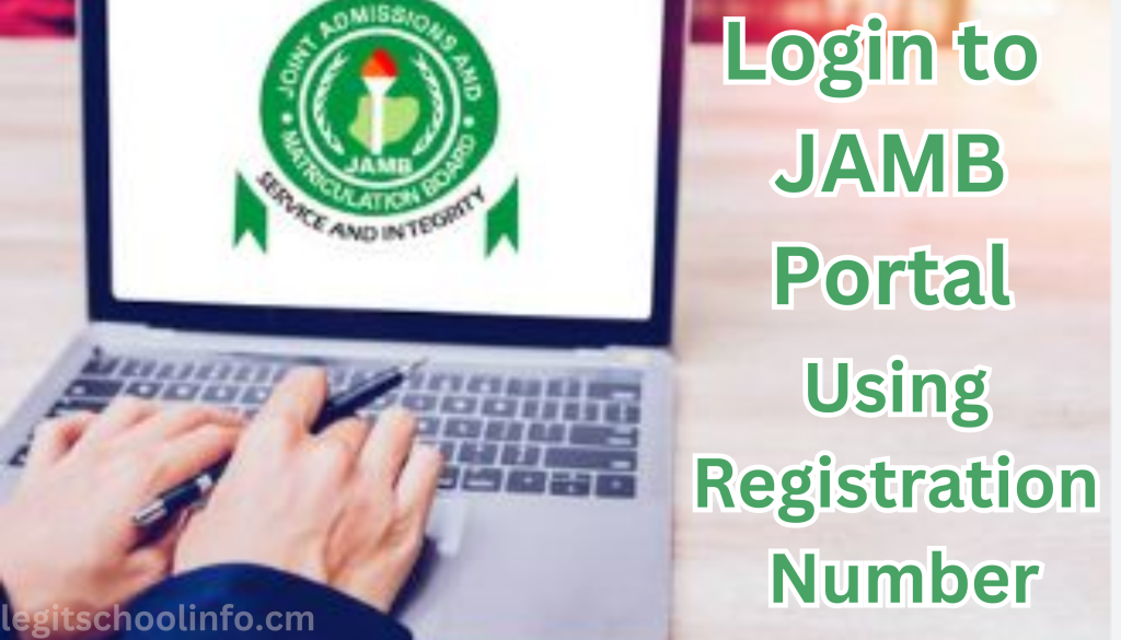 Login to JAMB Portal Using Registration Number (2024) Legit School Info